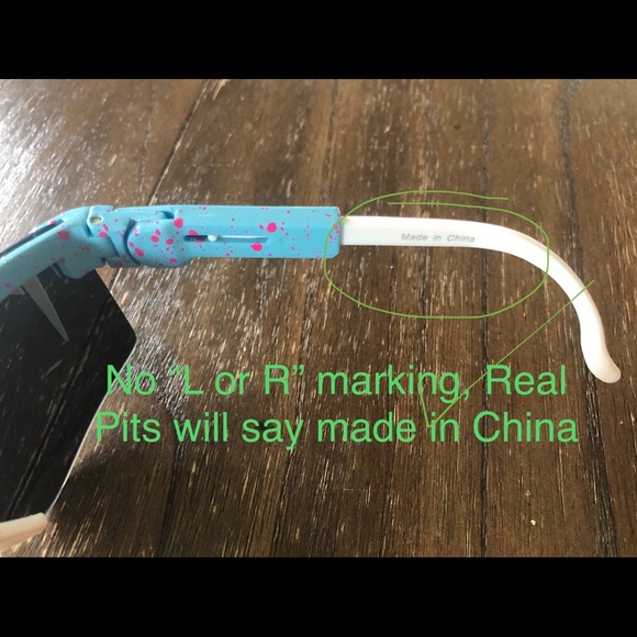 NOT authentic Pit Viper Sunglasses - Picture 5 of 11